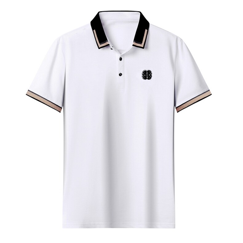 polo衫短袖男夏季潮牌2023新款半袖上衣宽松翻领t恤男,男装T恤,电商B212（原钱塘6029）
