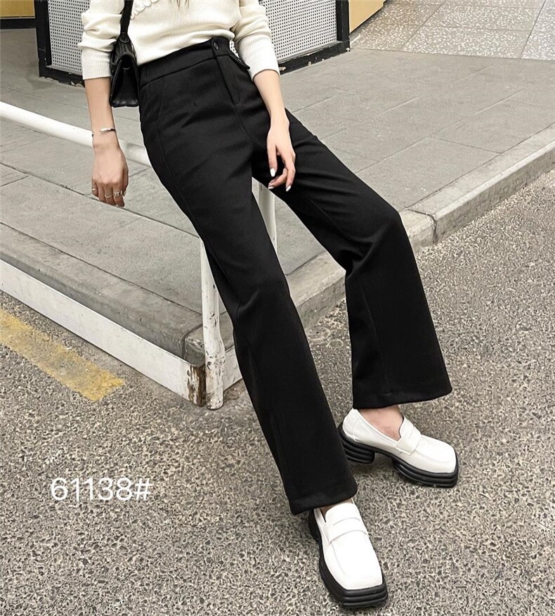 冬季新款尼料拉绒时装裤，其它，千百莲