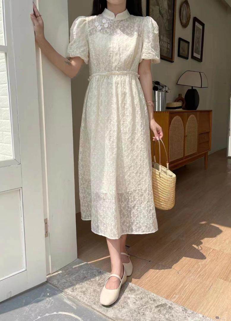 [现货]韩版风气质连衣裙，单色、三码，女装连衣裙，依柏璐(1F)