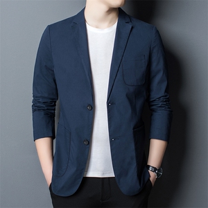 YY-A6629966男式2023春秋薄款西装男西服外套修身商务休闲男P210图片