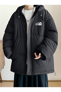 棉衣男冬新款港风宽松连帽面包服羽绒棉学生棉服MF300-P69(现货图片