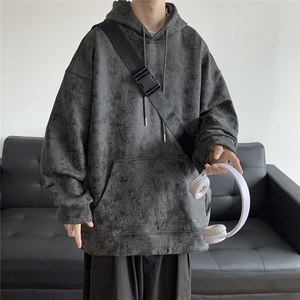 秋季麂皮绒卫衣宽松百搭D329-QM617-P65-控88图片