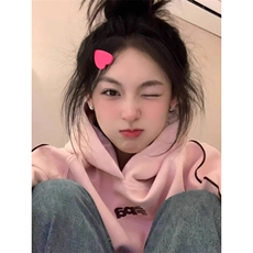 5378-P50原版做工华棉复合休闲宽松卫衣薄款/加绒，女装卫衣/绒衫，星座617A-2