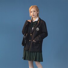 中性风C316XZ660P95秋装勋章JKDK短外套班服制服西服西装女，男装西服套装，电商C316