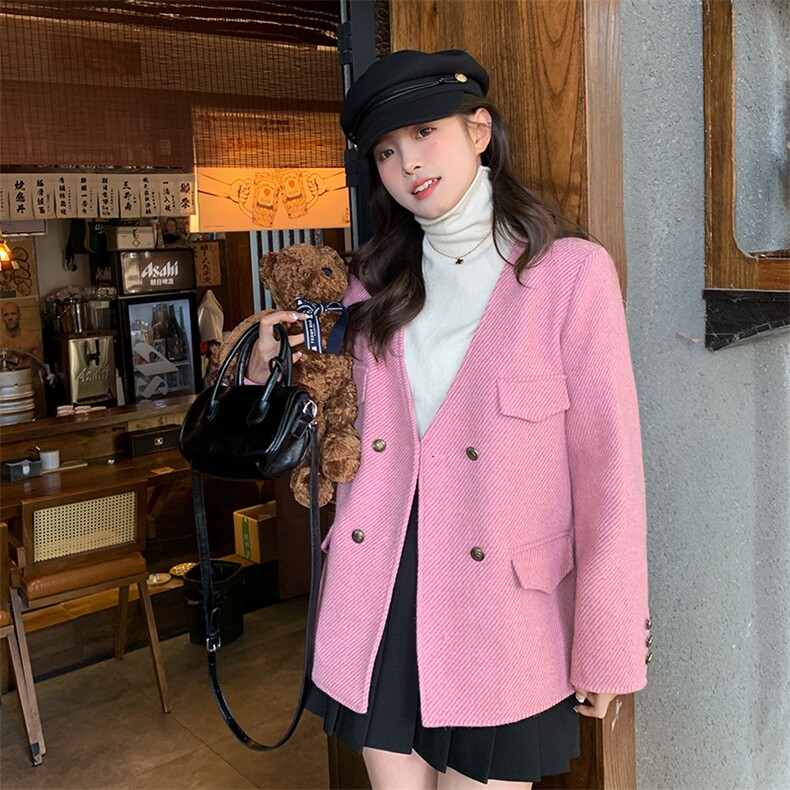 【现货】小香风加棉外套082-3685P165K248,女装短外套,浙宝192（原082）