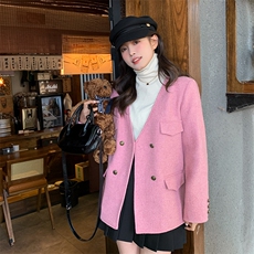 【现货】小香风加棉外套082-3685P165K248，女装短外套，浙宝192（原082）