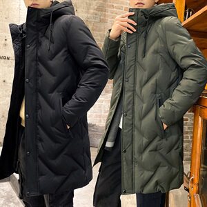 2021新款中长款羽绒服男 冬季加厚外套DS275T图片