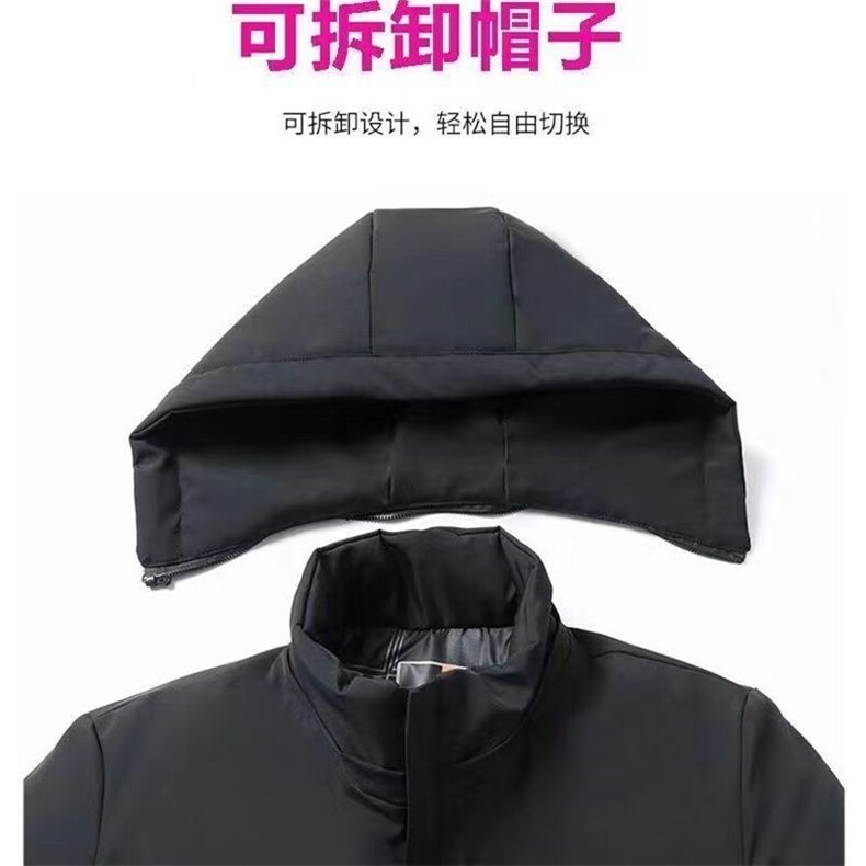 【秋冬】秋季男士金貂绒派克服男装爸爸中年商务男装外套,男装棉衣,星座1511