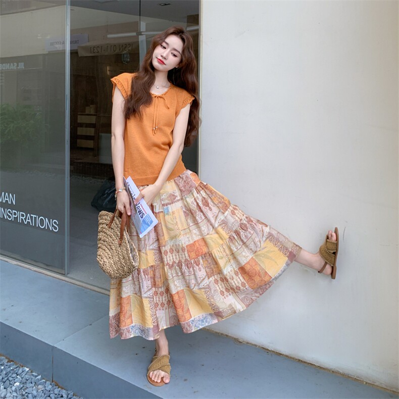 档口现货2025夏装新款女装波西米亚连衣裙套装558-p145-k218,女装套装/套裙,2C266
