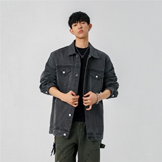 25款抖音品质牛仔夹克宽松韩版工装潮流水洗外套N999/P98148，男装夹克，星座202