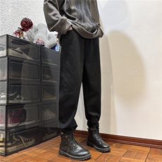 k1050-p45-控68现货oversize蓝色风牛仔裤拼接，男装牛仔裤，星座116