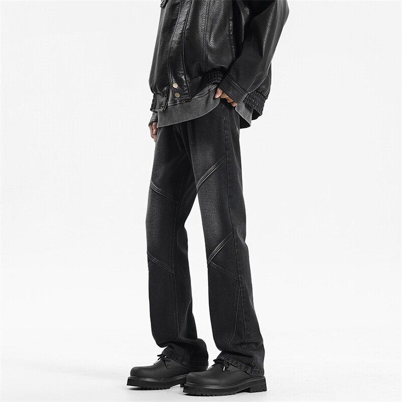 现货春季新款无影墙复古直筒美式牛仔裤S-3XL914-4-A123P61，男装牛仔裤，星座914-4