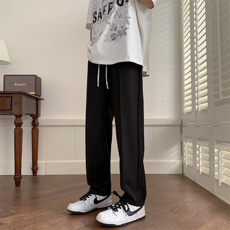 703-K1679-P40春夏西装裤冰丝休闲直筒裤M-4XL，男装西服套装，星座703