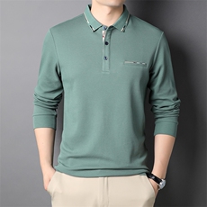 2023春款卫衣男士上衣POLO长袖T恤P70，女装T恤，电商D223-1