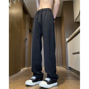 抖音品质夏季潮流修身垂感小脚西裤休闲裤B315-K24125-特p30控58图片