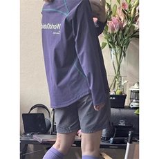 网图~印花长袖训练运动T恤W1378/P38，女装T恤，电商B350