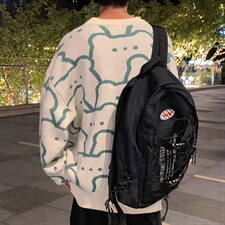 秋冬时尚圆领针织衫潮流毛衣男A161-2-MY9058-P45,男装针织衫/毛衣,电商A161-2