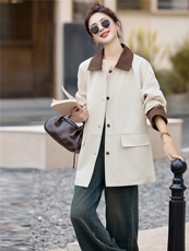 现货2025秋装新款风衣，女装风衣，木子恋