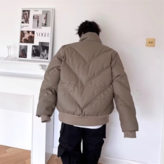 【有货】DF2203-P98冬装美式棉衣男外套加厚保暖皮棉服防风棉袄，男装棉衣，星座603-2