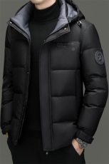 冬季男士鸭绒羽绒服时尚面包服保暖加绒男品质潮服可脱卸帽外套，男装羽绒服，钱塘6003（原4033）