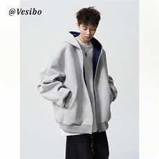 气质新款百搭潮流流行文艺ins慵懒日系原宿开衫卫衣简约时尚，男装卫衣，星座1210-1