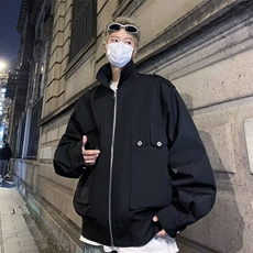美式多口袋工装短款夹克男潮牌设计感休闲百搭痞帅外套潮JZ57，男装夹克，星座1116A-1（原606A）