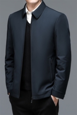 DZ99656钱塘2020-3中年男士冬季厚款商务休闲翻领羽绒服P175，男装羽绒服，钱塘207-3