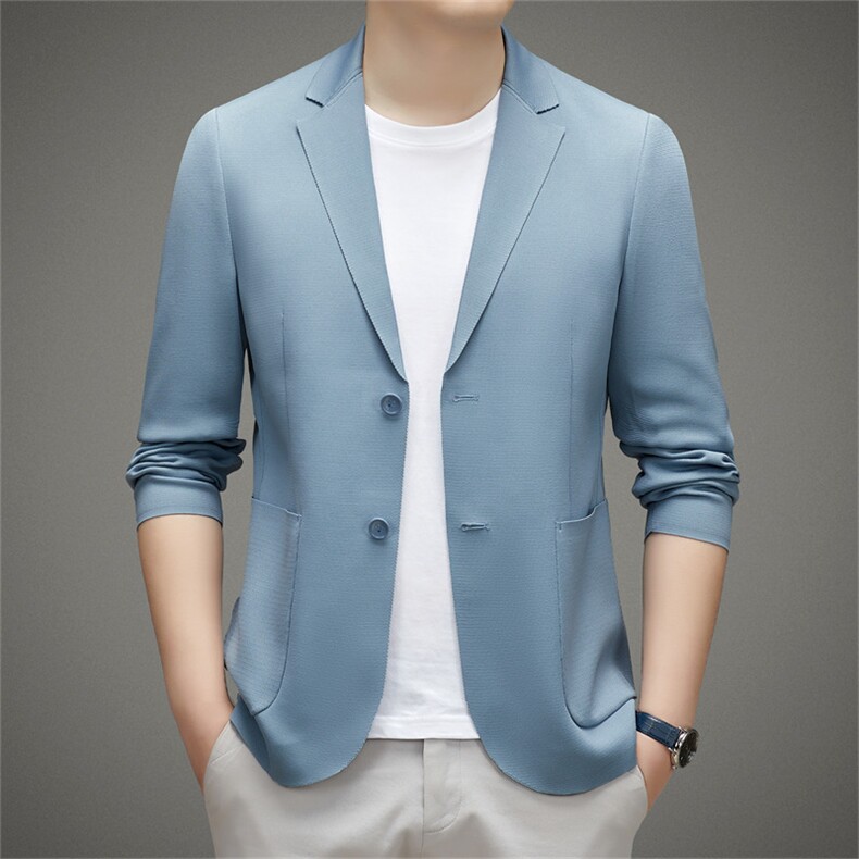小西装男韩版潮流设计感宽松帅气薄款西服外套男装ZL88801-P225,男装西服,星座1105-3