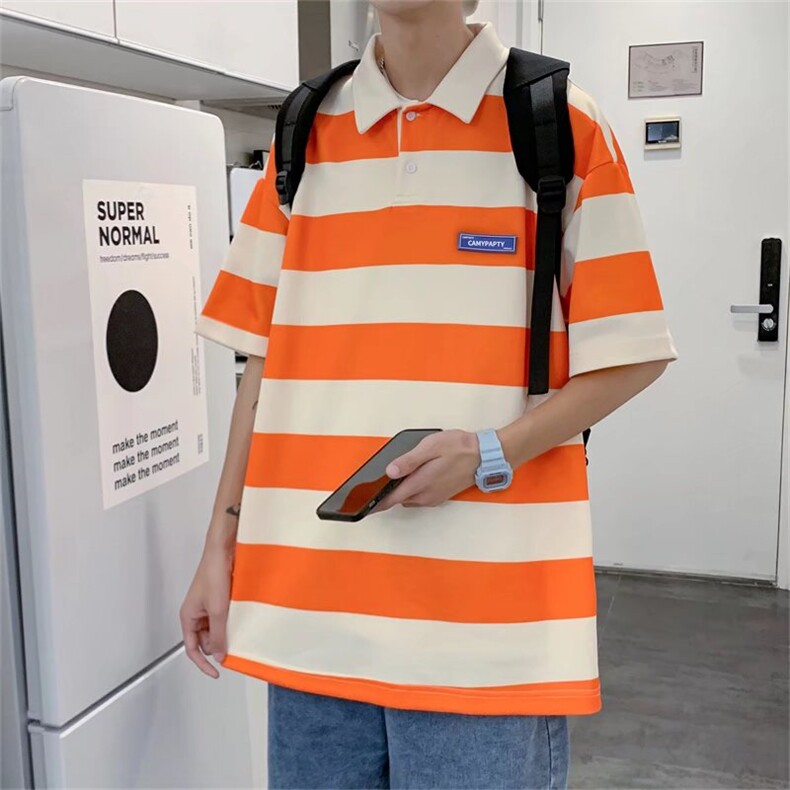 男春季polo潮流时尚休闲短袖T387P33,男装Polo衫,星座1116-2