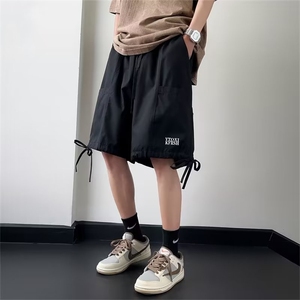 美式街头短裤男夏季凉感宽松百搭运动五分裤休闲裤子潮K3735-P29图片