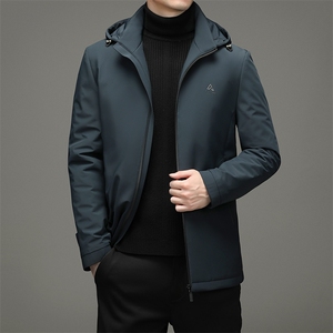 冬季新款连帽可脱卸中青年男士羽绒服外套保暖羽绒衣ZG2912-P285图片