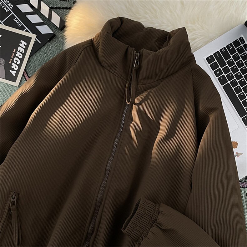 现货立领棉衣男士美式复古加厚外套潮牌工装棉服M905-P85,男装棉衣,星座308B-2