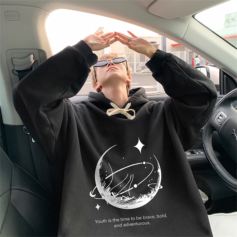 连帽卫衣男大码胖子帽衫大号运动服WY2457-P35图片