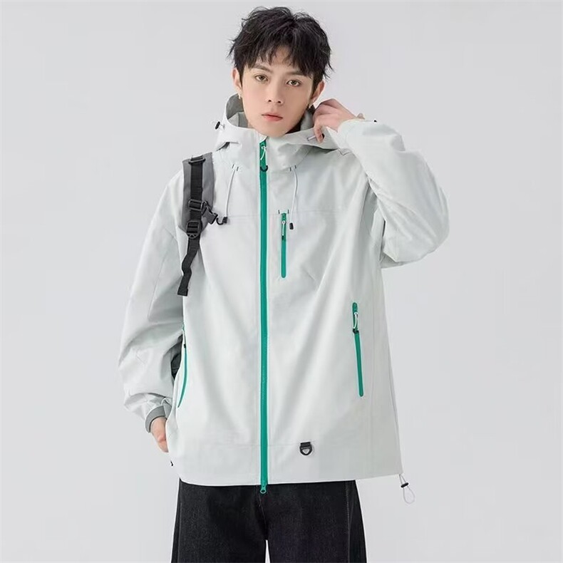 TL0573-P48流行慵懒ins潮流原宿简约新款文艺户外防水春秋冲锋衣,男装夹克,电商C233