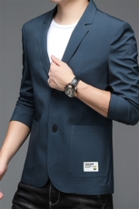 西装外套男2023春季新款男纯色上衣中青年单件薄款小西服，男装西服，电商B212（原钱塘6029）