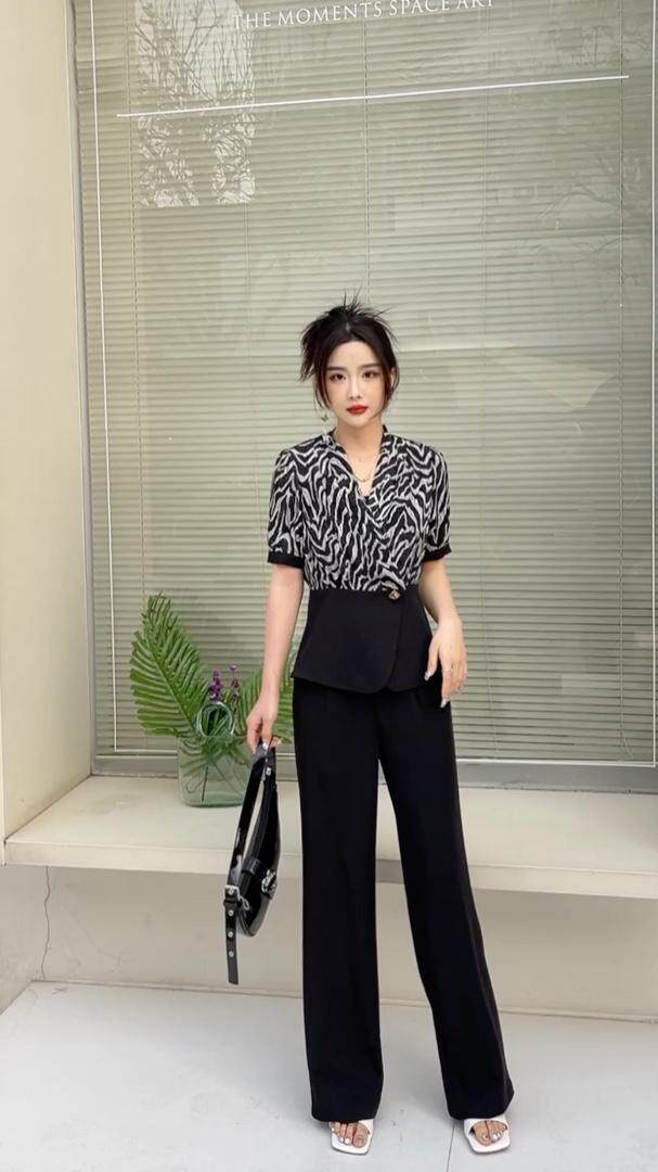 2023年夏装套装，女装职业装，贻思茗