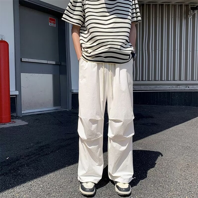 降落伞兵裤男机能速干工装裤子直筒抽绳休闲长裤1001-1-XK57-P38,男装工装外套,星座1001-1