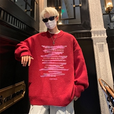 高质量！秋冬季半高领毛衣男士加绒加厚线衣针织衫男DMY523-特P38，男装针织衫/毛衣，电商B371