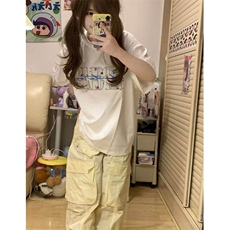 全刺绣纯棉T恤短袖夏季新款宽松上衣BT028-P38，男装T恤，星座412-3