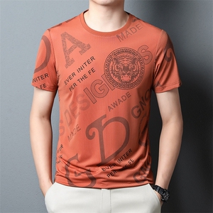 BJ2357钱塘2020-2夏季新款时尚潮流男士短袖T恤圆领休闲上衣P47图片