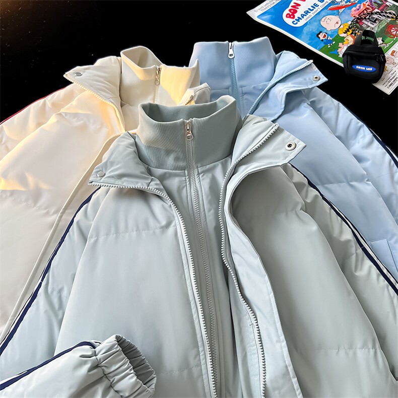 ！2025新款加厚棉服冬季假两件情侣立领棉衣CM98872-P88特,男装棉衣,星座815A
