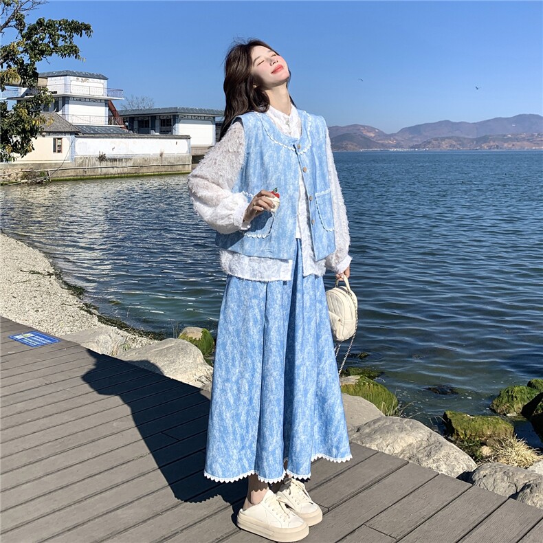 出货 春新款 三件套裙子  2C198-6803-P185-P278图片