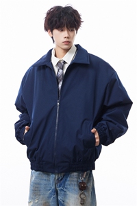 冬装老钱风加棉加厚夹克外套棉服男女翻领棉衣棒球服潮 M813-P65图片