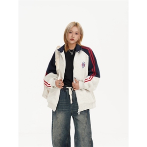 5346-P55高街潮牌港风韩版休闲宽松外套图片