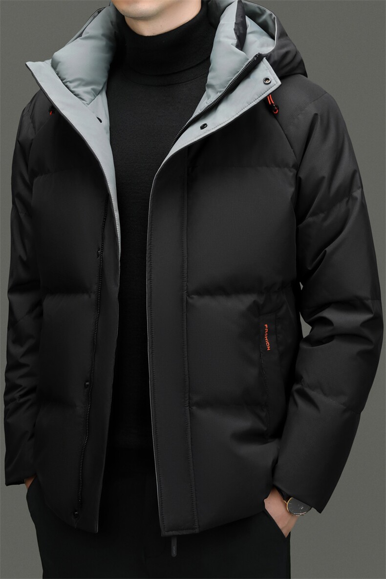 CSYR82375钱塘2020-2新款商务休闲冬季厚款中年男士羽绒服P263,男装羽绒服,钱塘207-2