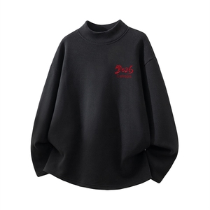 现货/新款重磅半高领刺绣德绒长袖B219A-DR2509-P25/DR2509JR-P35图片