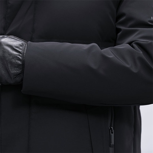 冬季新款羽绒服男士连帽羽绒休闲外套长款男装大衣KCN3035-5-P385图片