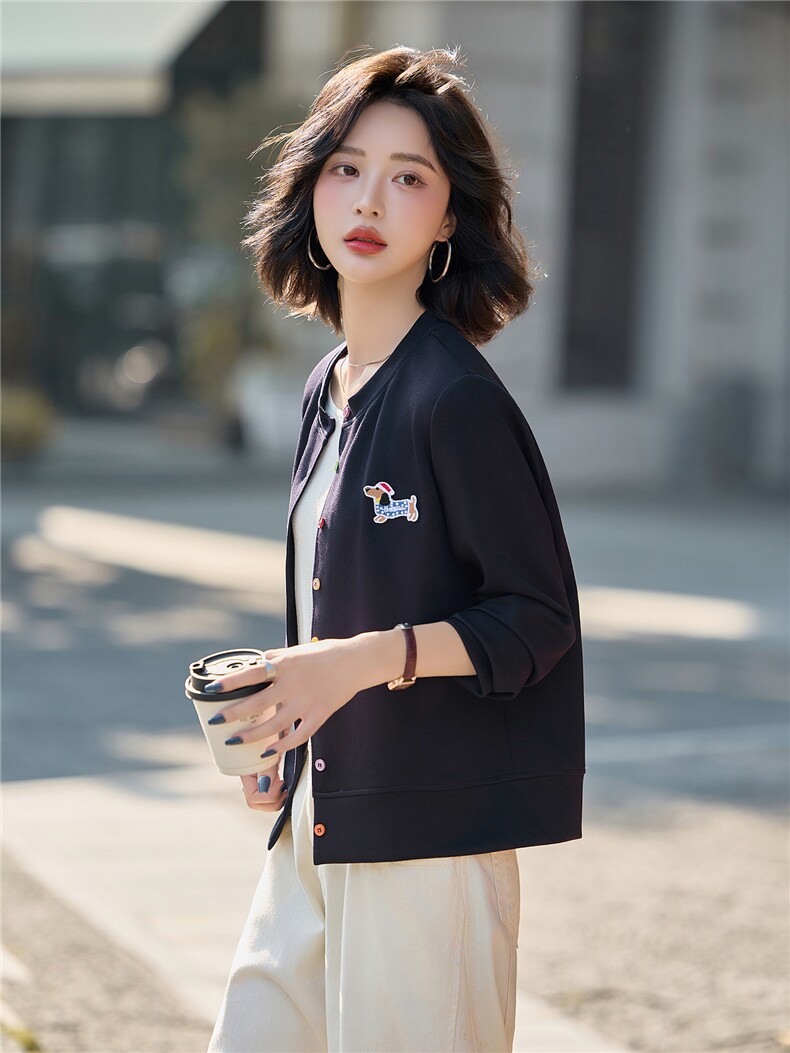 2026春季新款时尚短款外套女,女装短外套,美沁