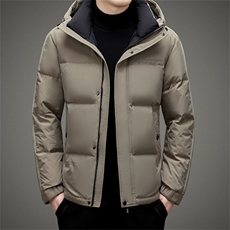 BAMJ-8972钱塘2020-2中年男士冬季厚款简约百搭时尚羽绒服P280，男装羽绒服，钱塘207-2