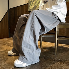 夏季高街潮牌休闲裤美式机能冲锋裤男宽松直筒运动裤K7260-P34，男装休闲裤，星座512-4